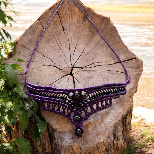 Macrame Necklace 22