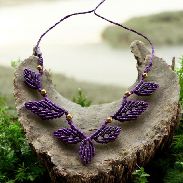 Macrame Necklace 19