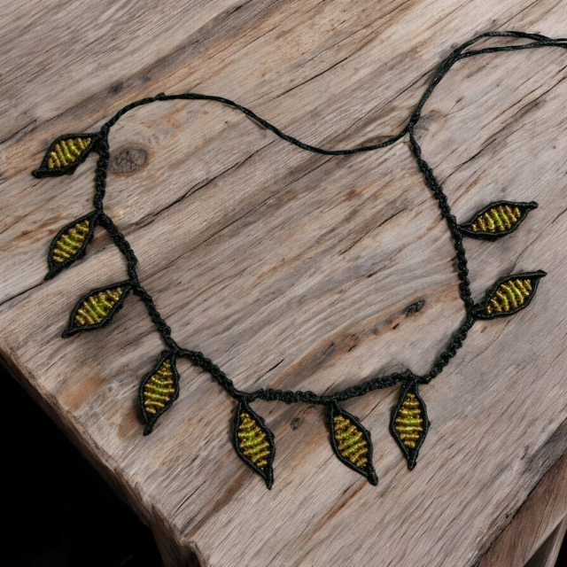 Macrame Leaf 2