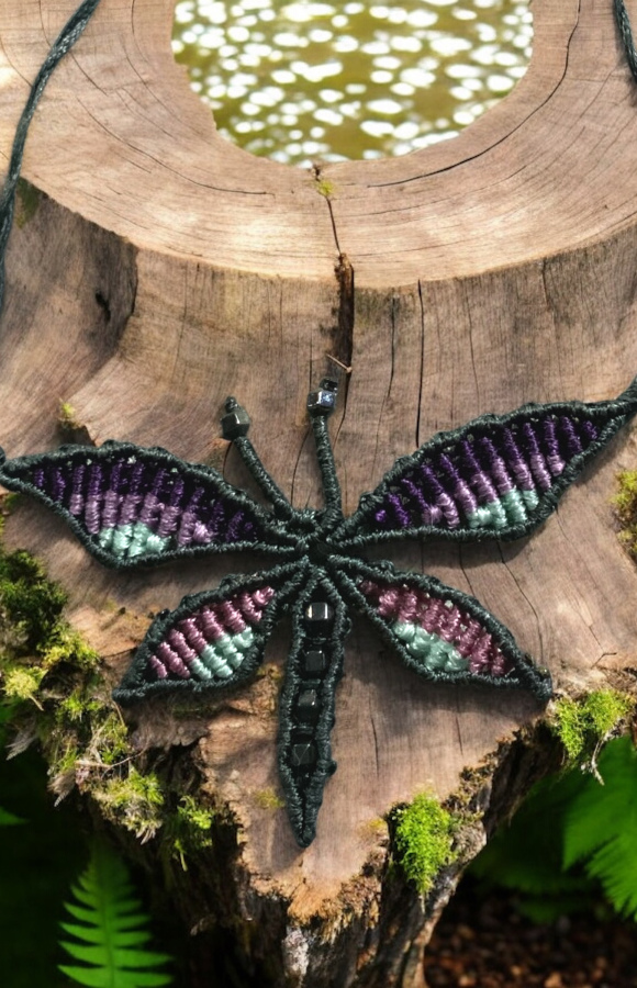 Butterfly macrame 9