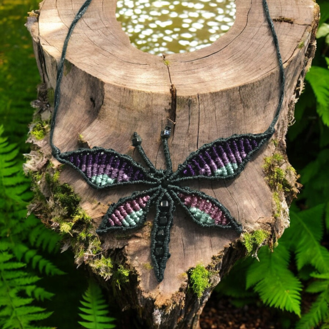 Butterfly macrame 9