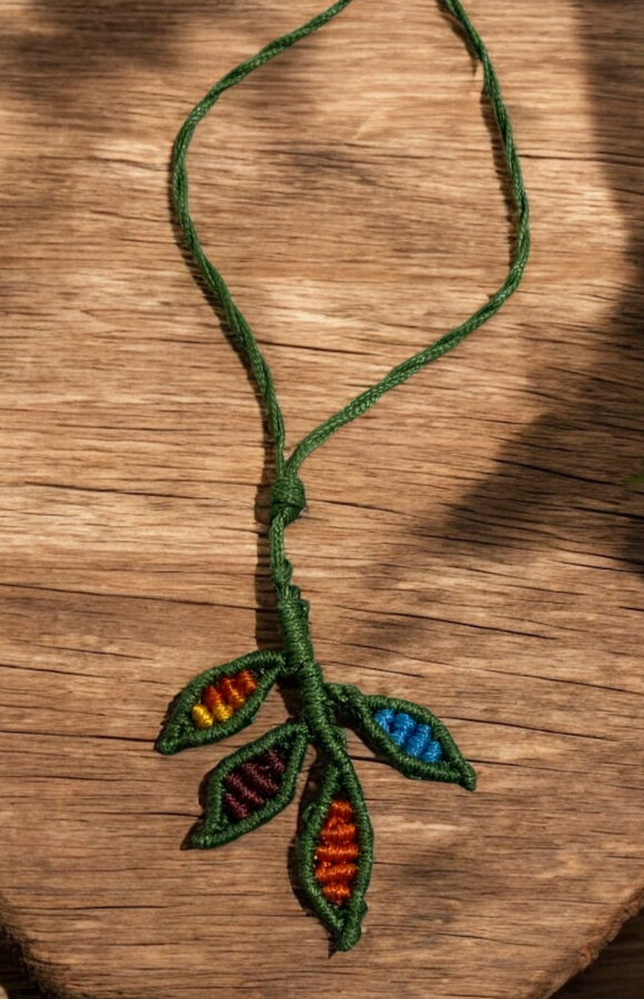 Macrame Leaf 1