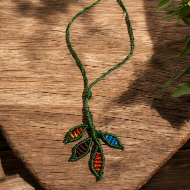 Macrame Leaf 1