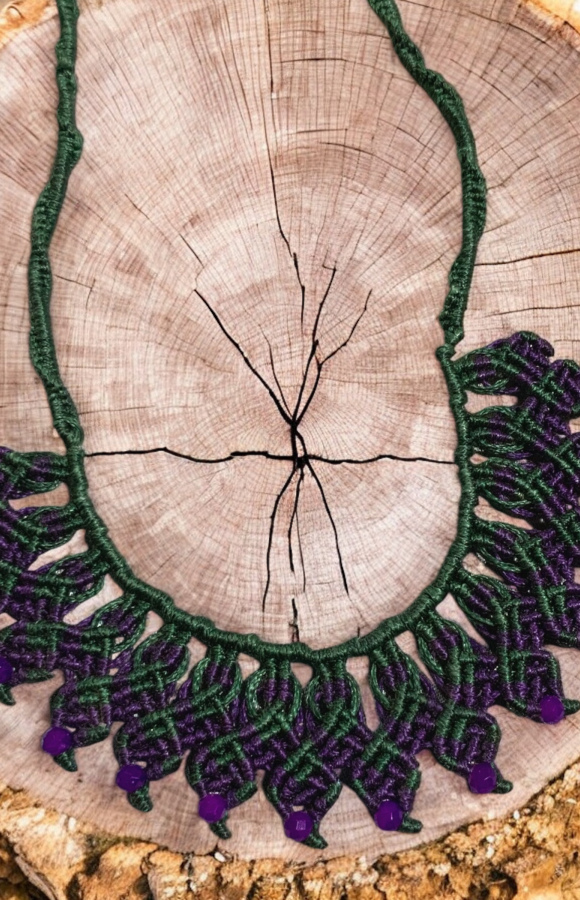 Macrame Necklace 1