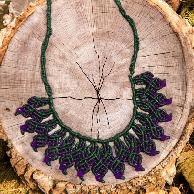Macrame Necklace 1