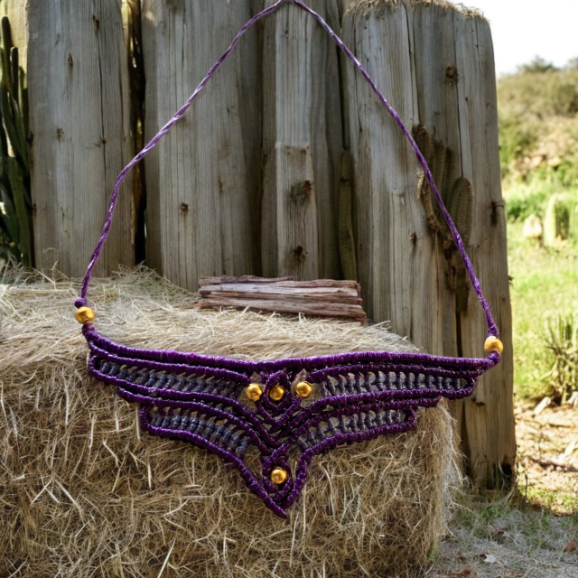 Macrame Necklace 17