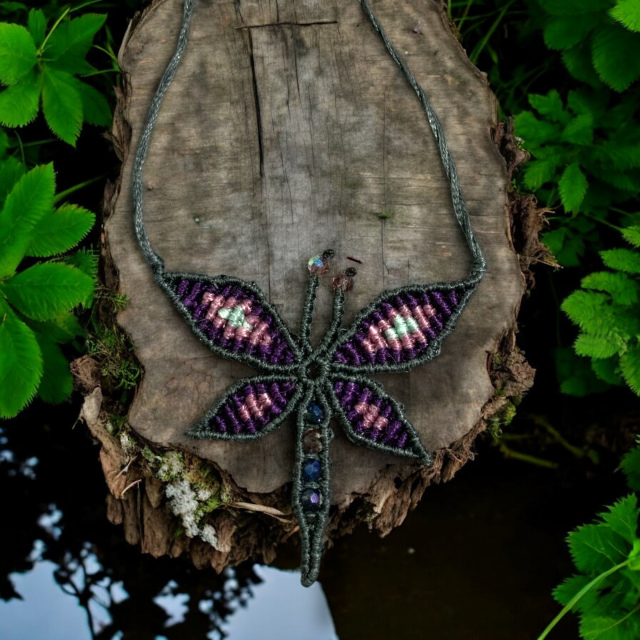 Butterfly macrame 6