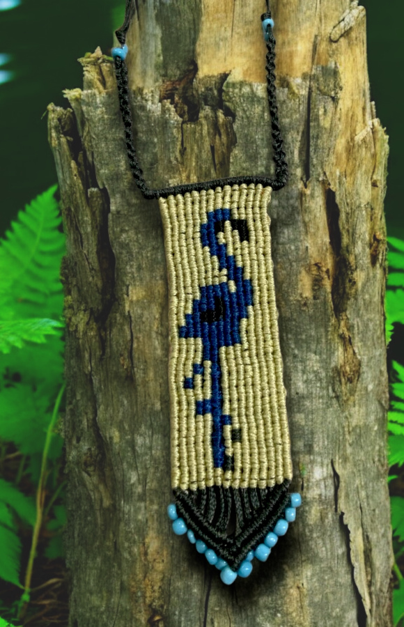 Macrame Flamingo 