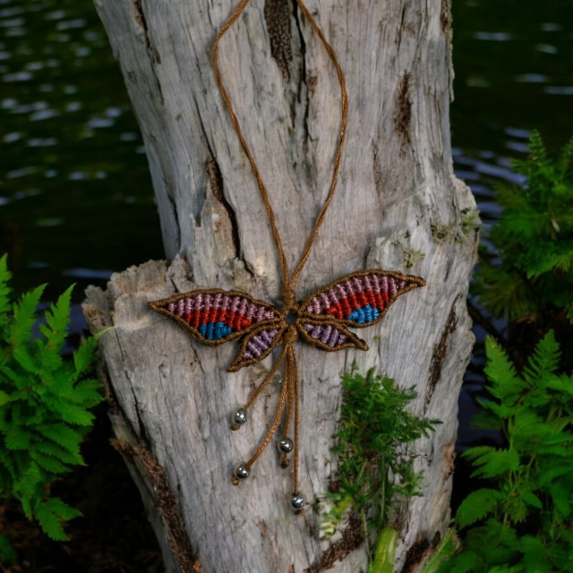 Butterfly macrame 7