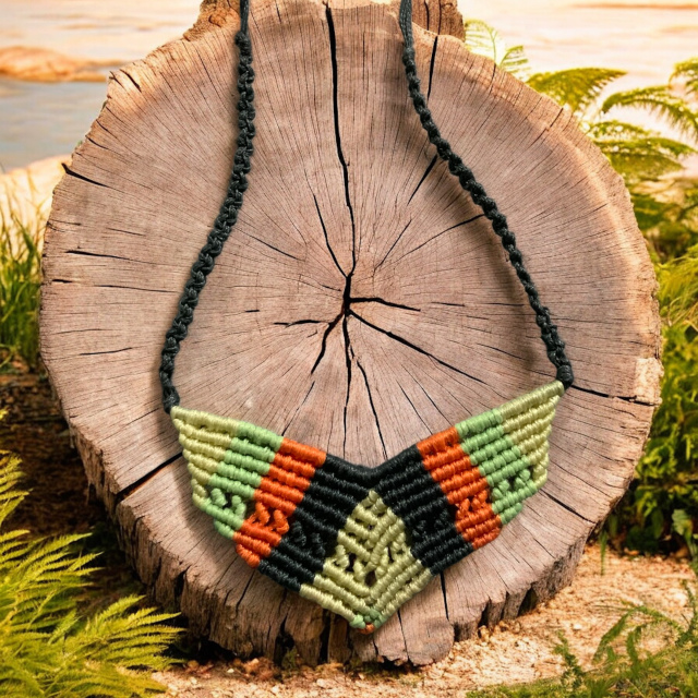 Macrame Necklace 5